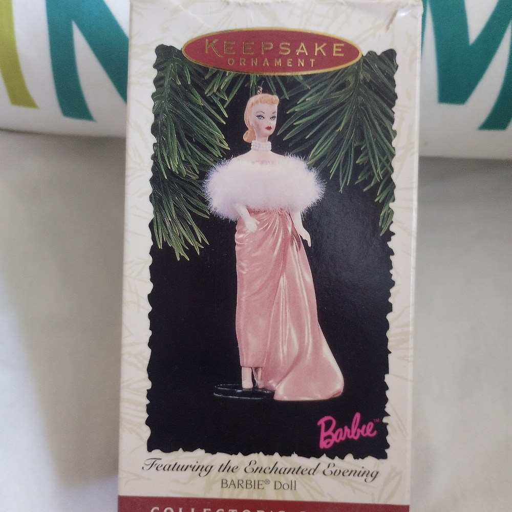 Barbie Hallmark Keepsake Ornament 90s Collectibles Enchanted Evening  1996  New